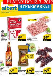 akční leták Albert 7.3.2012-13.3.2012