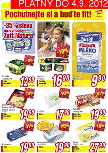 akční leták BILLA 29.8.2012-4.9.2012