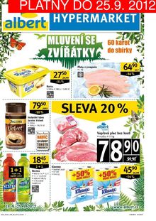 akční leták Albert 19.9.2012-25.9.2012