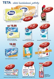 akční leták Teta drogerie 27.10.2012-6.10.2012