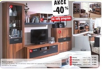Sleva 40pp na celý obývací program