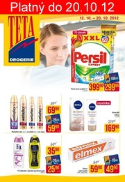 akční leták Teta drogerie 12.10.2012-20.10.2012