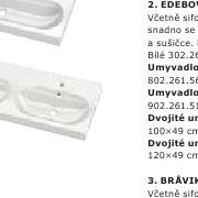 umyvadla IKEA