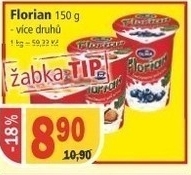 jogurt florian více druhů