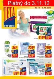 akční leták Teta drogerie 26.10.2012-3.11.2012