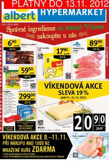 akční leták Albert 7.11.2012-13.11.2012