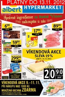 akční leták Albert 7.11.2012-13.11.2012