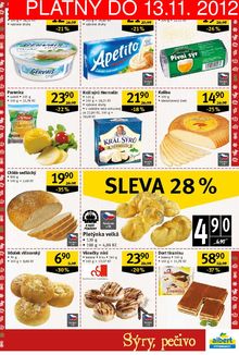 akční leták Albert 7.11.2012-13.11.2012