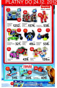 akční leták Tesco 28.11.2012-24.12.2012