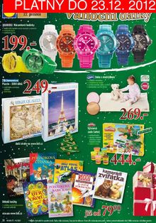 akční leták Lidl 17.12.2012-23.12.2012