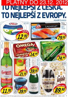 akční leták Lidl 17.12.2012-23.12.2012