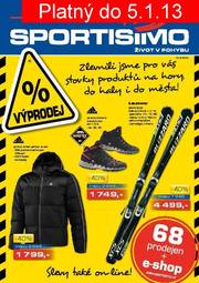 akční leták Sportisimo 27.12.2012-5.1.2013
