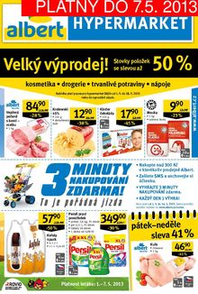 akční leták Albert 1.5.2013-7.5.2013