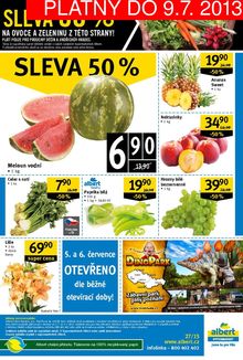akční leták Albert 3.7.2013-9.7.2013