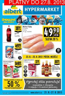 akční leták Albert 21.8.2013-27.8.2013