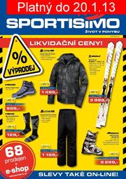 akční leták Sportisimo 10.1.2013-20.1.2013