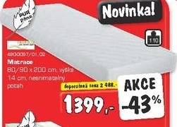Matrace z PUR pěny