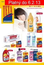 akční leták Teta drogerie 25.1.2013-6.2.2013