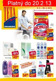 akční leták Teta drogerie 8.2.2013-20.2.2013