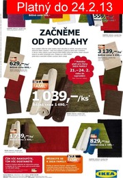 akční leták IKEA 21.2.2013-24.2.2013