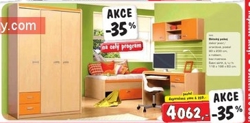 Sleva 35pp na program pro dětský  pokoj