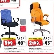 Kancelářské křeslo, 2 provedení