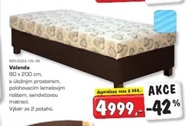 Válenda, 2 varianty potahu