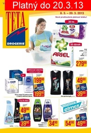 akční leták Teta drogerie 8.3.2013-20.3.2013
