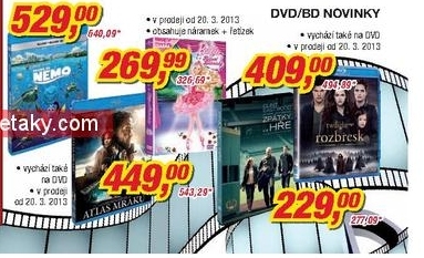 DVD/BD novinky, různé tituly