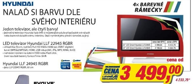 Hyundai LLF 22945 RGBR, LED televizor