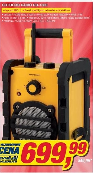 Outdoor rádio RD 15660