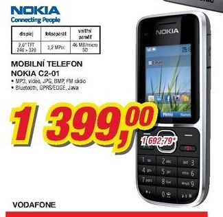Nokia C2 01, mobilní telefon
