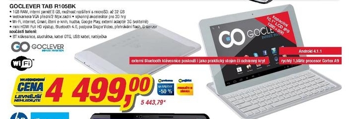 Goclever TAB R105BK
