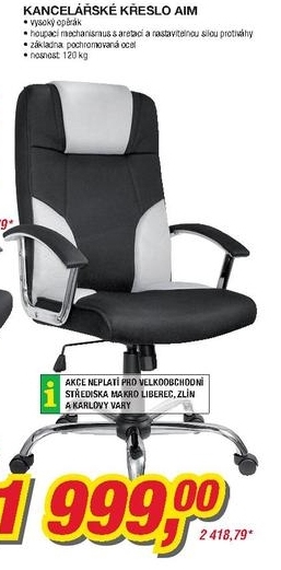 AIM, kancelářské křeslo