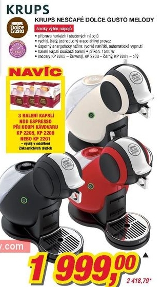 Krups Nescafé Dolce Gusto Melody