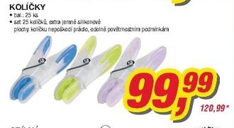 Kolíčky, 25kusů