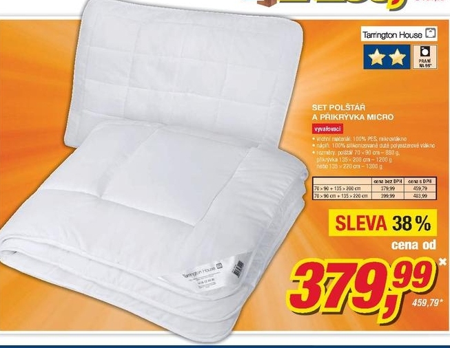 Micro, set polštář a příkrývka