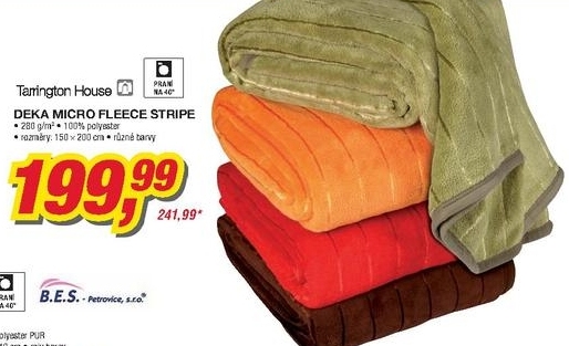 Tarrington House, deka micro fleece stripe