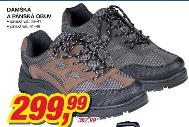 Dámská/pánská obuv