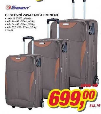 Eminent, cestovní zavazadlo