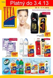 akční leták Teta drogerie 22.3.2013-3.4.2013