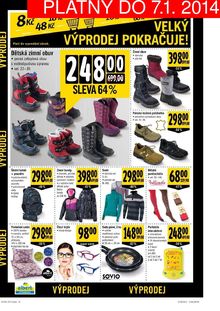 akční leták Albert 3.1.2014-7.1.2014