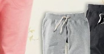 Dámské tepláky S růžové