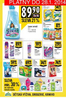 akční leták Albert 22.1.2014-28.1.2014