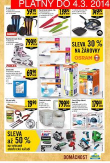 akční leták Albert 26.2.2014-4.3.2014