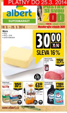akční leták Albert 19.3.2014-25.3.2014