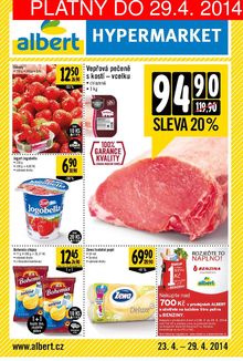akční leták Albert 23.4.2014-29.4.2014