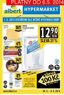 akční leták Albert 30.4.2014-6.5.2014