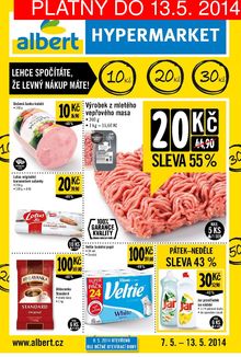 akční leták Albert 7.5.2014-13.5.2014
