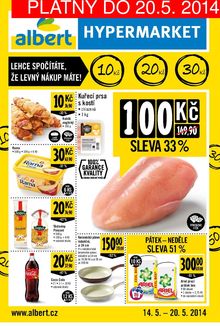 akční leták Albert 14.5.2014-20.5.2014